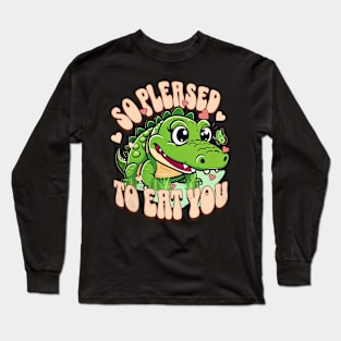 Crocodile cute Long Sleeve T-Shirt